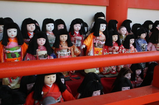 淡島神社の人形